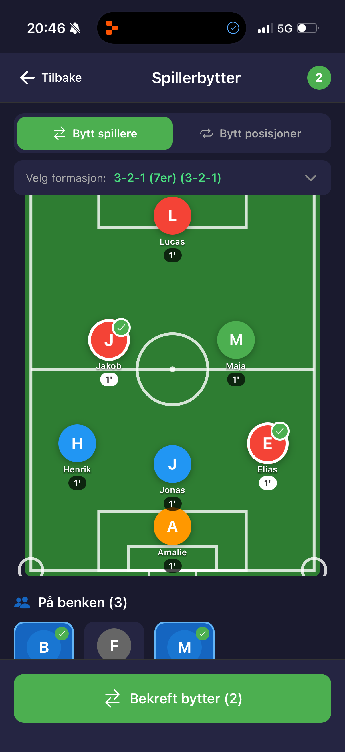 Make substitutions